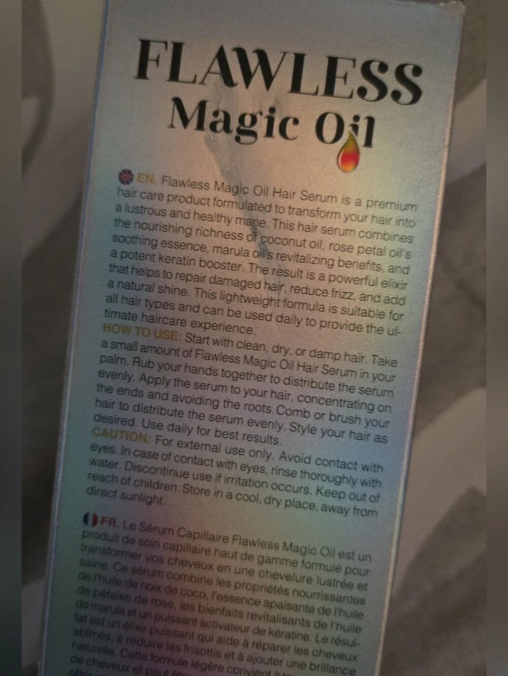 Flawless Magic Oil Hair Serum